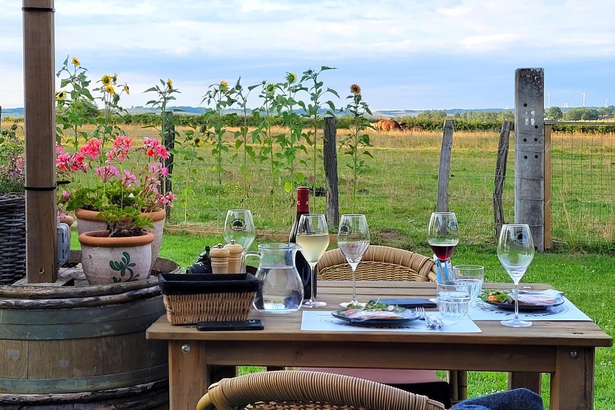 Le Chene D'Or Bed & Breakfast Marcheseuil Eksteriør bilde